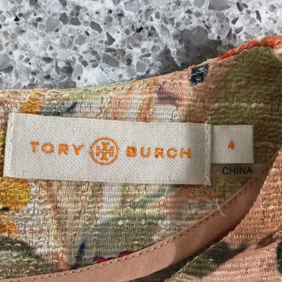 {Tory Burch} Garden Party Floral Jillian Tunic - Picture 9 of 14